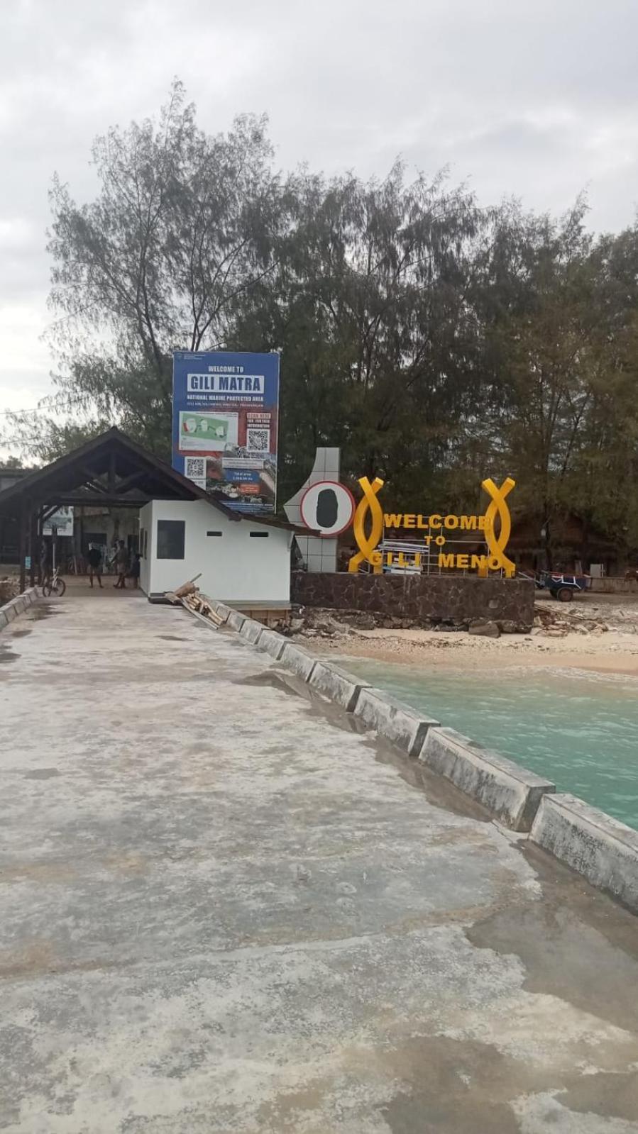 Bunga Bungalows Gili Meno Luaran gambar