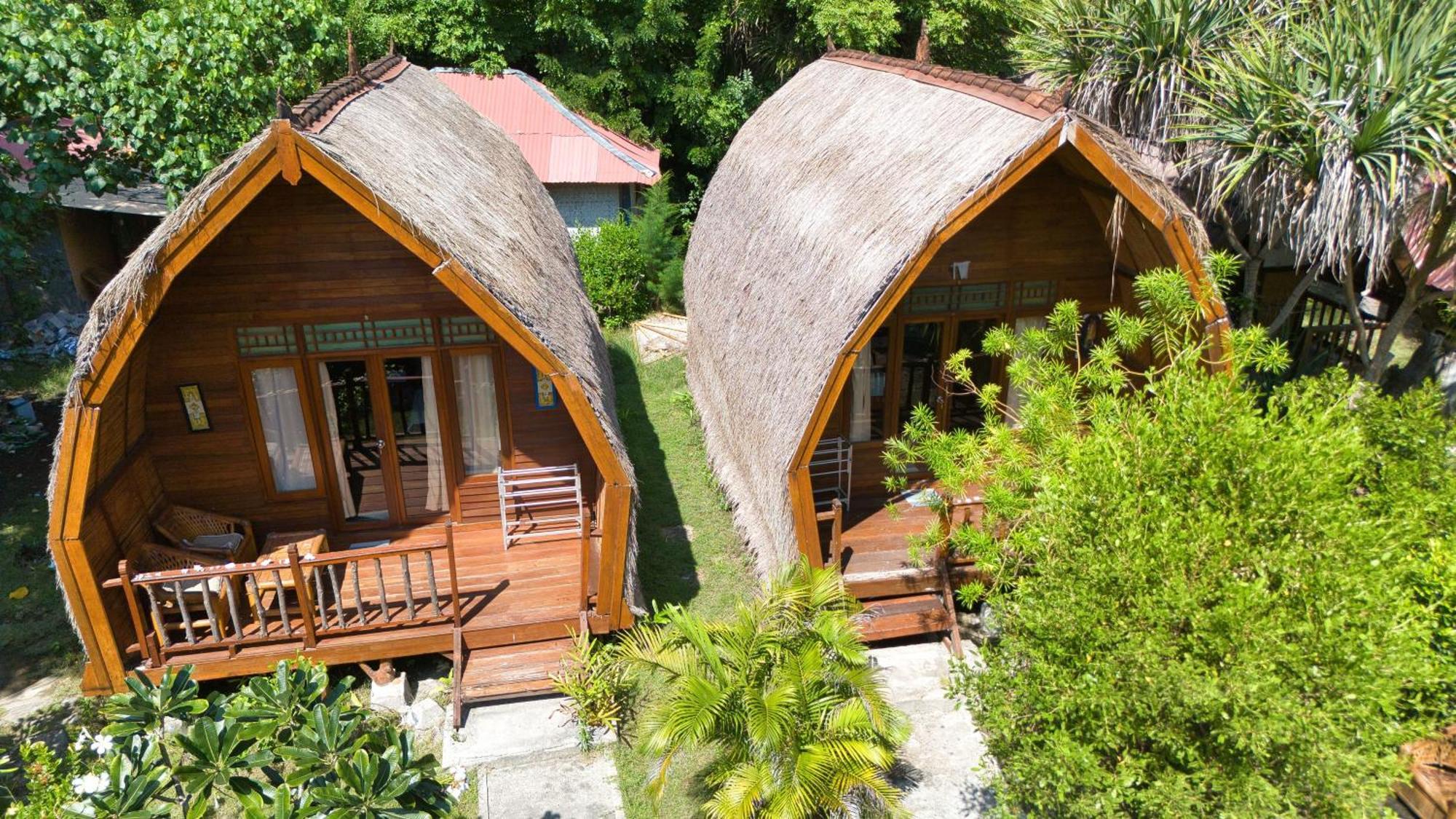 Bunga Bungalows Gili Meno Luaran gambar