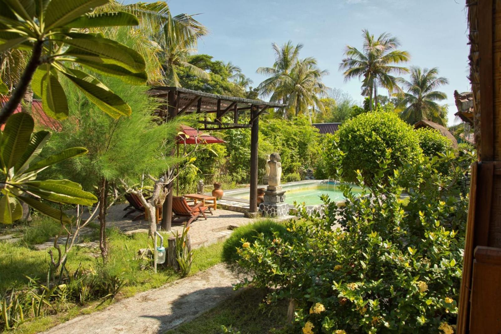 Bunga Bungalows Gili Meno Luaran gambar
